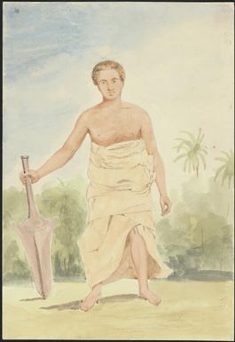 A native of Tongatahu [i.e. Tongatabu], warrior [James Gay Sawkins]