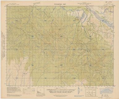 Provisional map, northeast New Guinea: Mount Otto (Sheet Mount Otto)