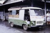 French Polynesia, rural bus in Papeete