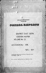 Patrol Reports. East Sepik District, Maprik, 1970 - 1971