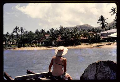 Hotel at Korolevu Bay?, Fiji, 1971