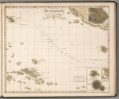 Stieler's Hand-Atlas (No. 52). Ost-Polynesien.