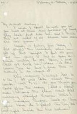 Letter from Bobby Johnston to Warren [Letter 225]