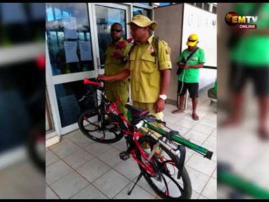 Pastor Pedals for Change Across PNG