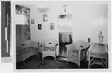 Maryknoll Sisters' convent reception room, Waikiki, Honolulu, Hawaii, ca. 1930-1950