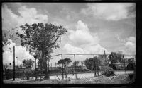 [Basketball and tennis courts at U.S. Navy base]