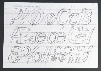 Churchward Chinajap Normal Italic Sketch