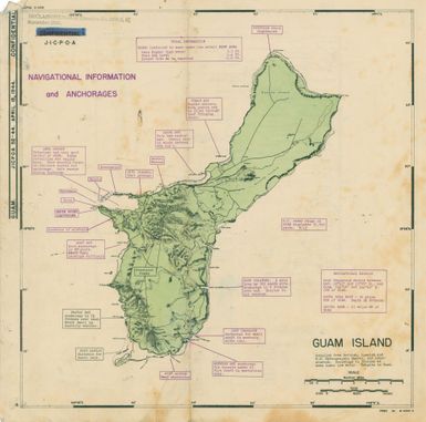 Guam Island: Navigational Information and Anchorages