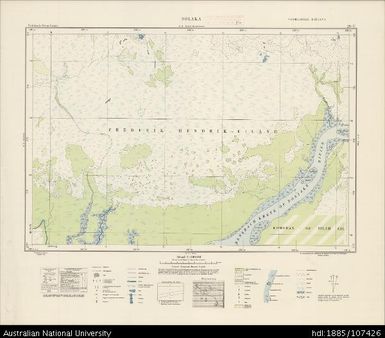Indonesia, Western New Guinea, Solaka, Series: Nederlands-Nieuw-Guinea, Sheet 29-U, 1955, 1:100 000