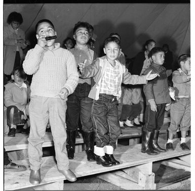 Scenes taken at Hui Topu, the first all Aotearoa Anglican Maori hui, Turangawaewae Marae, Ngaruawahia