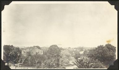 Suva from the hospital, Fiji, 1929 / C.M. Yonge