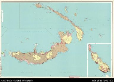 Papua New Guinea, Land Limitations and Agricultural Land Use Potential, NE Sheet, CSIRO Series, 1:1 000 000