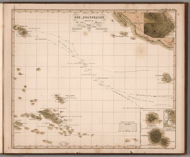Stieler's Hand-Atlas (No. 52). Ost-Polynesien.