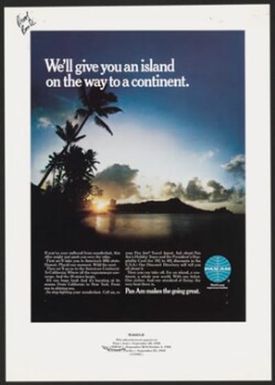 We'll give you an island on the way to a continent.