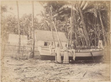 Trader's House, Majuro, 1886