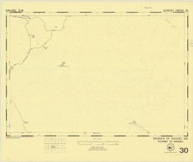 Milinch of ... : fourmil of ... (30 - Fourmil of Karimui - Milinch of Kaguel SW)