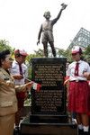 Indonesian Statue of the Young Barack Obama