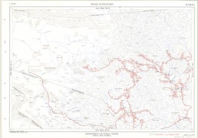 Papua New Guinea road inventory, July 1975: Wabag (Sheet 11)