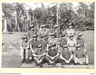 TOROKINA, BOUGAINVILLE. 1945-10-05. MEMBERS OF 4 PLATOON, HEADQUARTERS COMPANY (TANK ATTACK), 57/60 INFANTRY BATTALION, 15 INFANTRY BRIGADE