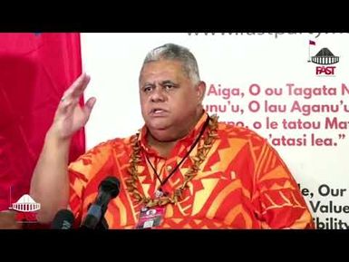 Ta'ita'i 'o le FAST Hon. La’auli Polata’ivao Schmidt ma Tusitala (04 April 2025)