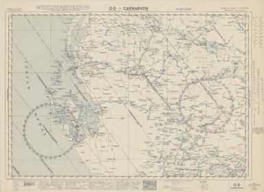 Australian aeronautical map: Carnarvon (Sheet G3)