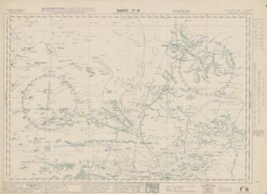 Australian aeronautical map (Sheet F6)