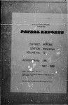 Patrol Reports. Morobe District, Menyamya, 1967 - 1968