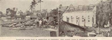 Hurricane leaves trail of destruction in Rarotonga: most violent storm in history of the island