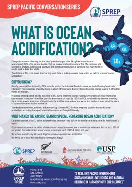 SPREP Pacific Conversation series: What is Ocean Acidification?