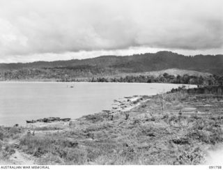 WEWAK, NEW GUINEA. 1945-05-10. A VIEW OF WEWAK HARBOUR
