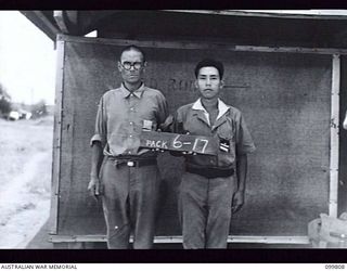 RABAUL, NEW BRITAIN, 1946-02-05. IDENTIFICATION PHOTOGRAPH OF SUSPECTED JAPANESE WAR CRIMINALS