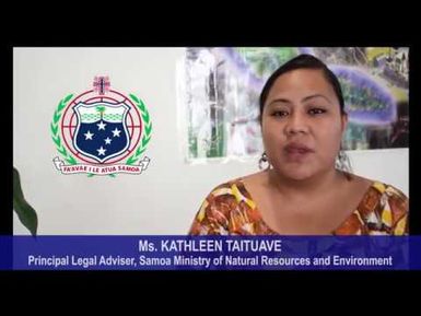 ACPMEA2 Workshop Interview: Ms. Kathleen Taituave