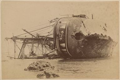 Wreck of the Adler, Apia Harbour