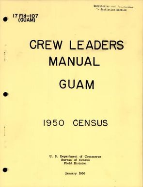 [Folder 148] Guam - Crew Leader's Manual