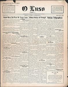 O Luso October 18, 1919