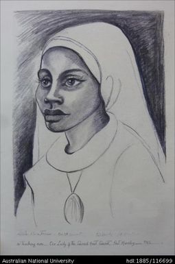 [Sr Marie Therese] a teaching nun, Our Lady of the Sacred Heart Convent, Port Moresby - PNG