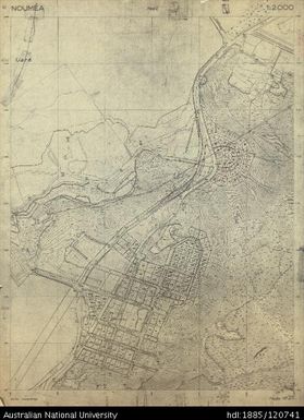 New Caledonia, Noumea, Sheet 21, 1:2 000