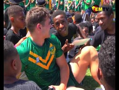 TEAMS VISIT RUGBY CLINIC