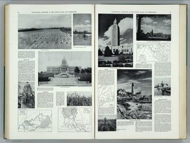 (Text Page) Illustrated Gazetteer of the United States and Territories (continued).