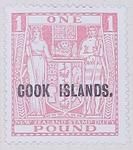 Stamp: New Zealand - Cook Islands One Pound