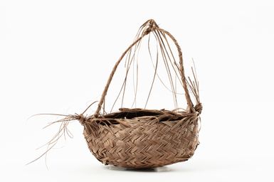 Coconut leaf basket