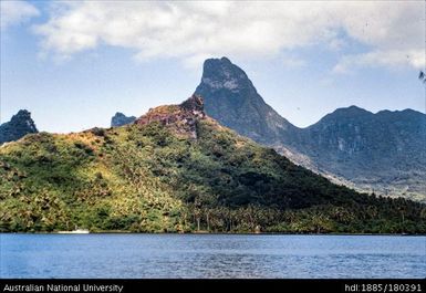 Tahiti - view of island