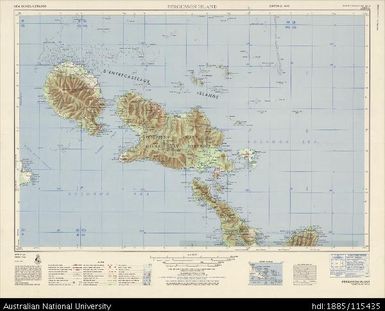 Papua New Guinea, Fergusson Island, Series: AMS T504, Sheet SC 56-5, 1966, 1:250 000