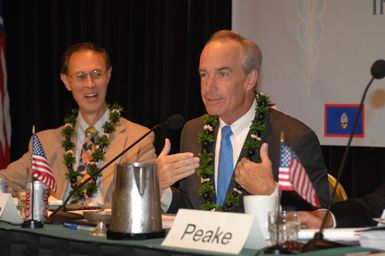 [Assignment: 48-DPA-09-29-08_SOI_K_Isl_Conf_AM] Insular Areas Health Summit [("The Future of Health Care in the Insular Areas: A Leaders Summit") at the Marriott Hotel in] Honolulu, Hawaii, where Interior Secretary Dirk Kempthorne [joined senior federal health officials and leaders of the U.S. territories and freely associated states to discuss strategies and initiatives for advancing health care in those communinties [48-DPA-09-29-08_SOI_K_Isl_Conf_AM_DOI_0534.JPG]