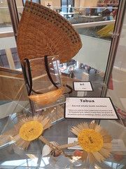 Fijian Language Week display, Tūranga