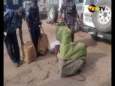DRUG BUST IN GOROKA