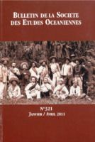 Bulletin de la Société des Études Océaniennes numéro 321