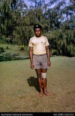 New Guinea - Yagaria informant at Rongo