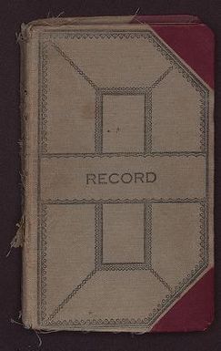 Collection number book, beginning with no. 11000