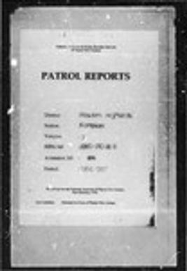 Patrol Reports. Western Highlands District, Kompiam, 1956 - 1957